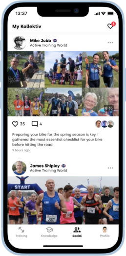 Active Training World - Kollektiv app - community