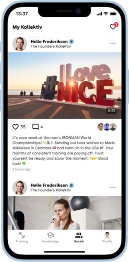 Kollektiv app social